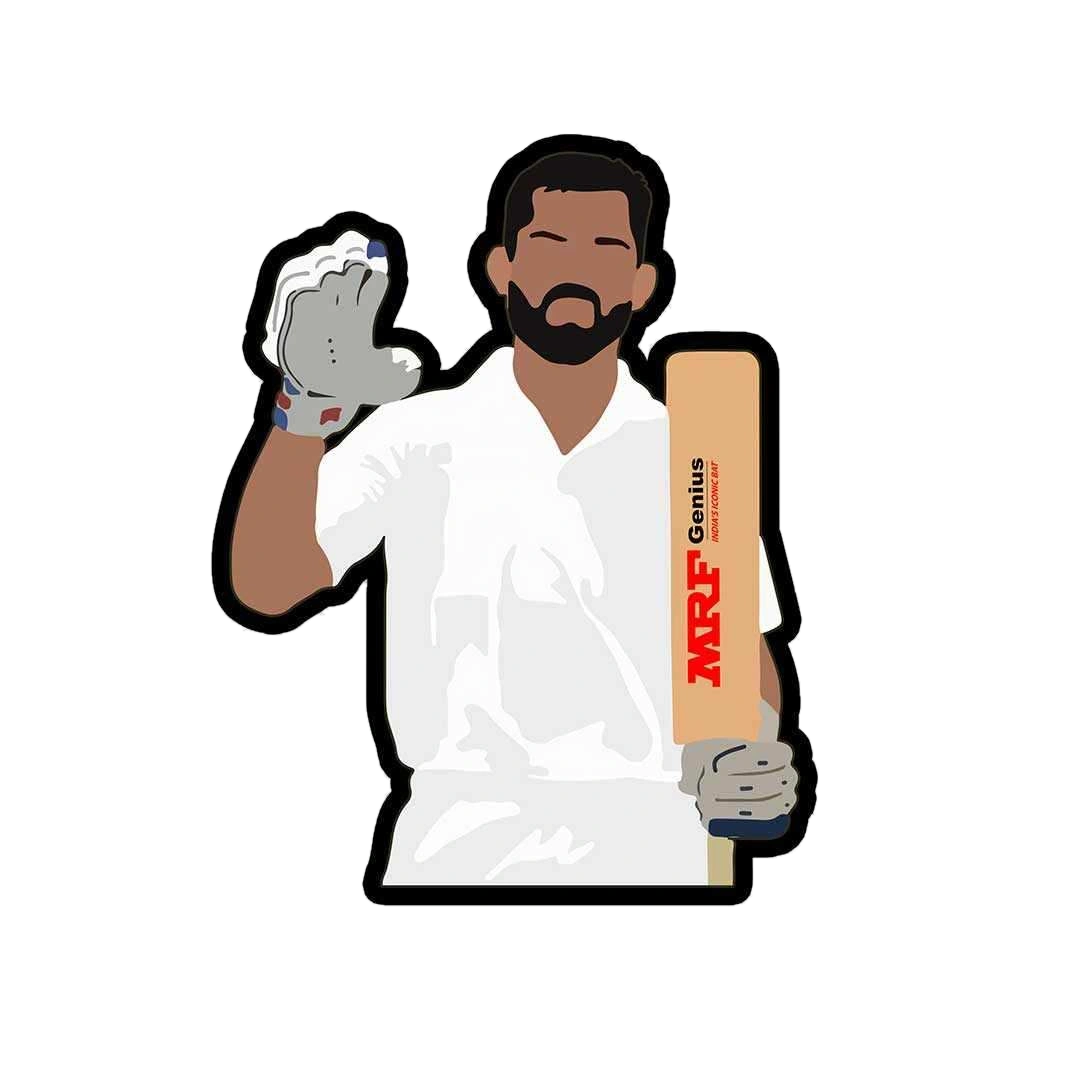 King Kohli Sticker